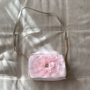 Disney Princess Pink Floral Crossbody Bag